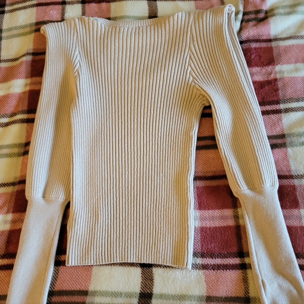 Beige Express Sweater - Picture 6 of 7